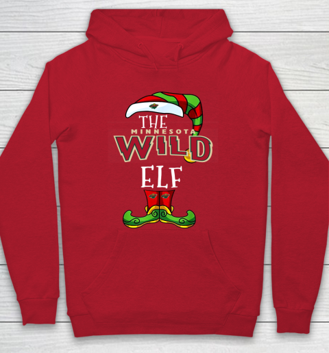 Minnesota Wild Christmas ELF Funny NHL Hoodie 7