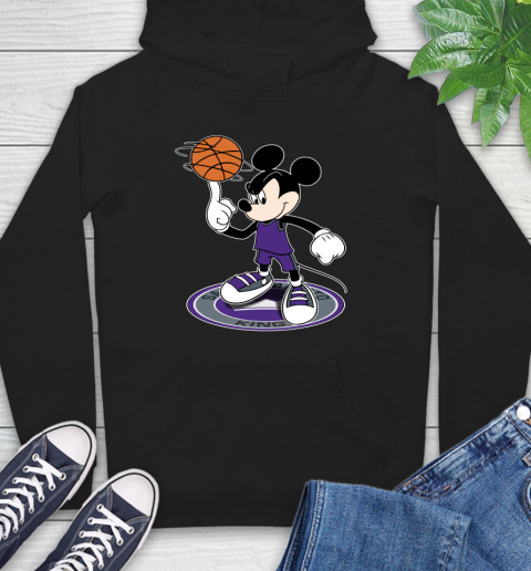NBA Basketball Sacramento Kings Cheerful Mickey Disney Shirt Hoodie