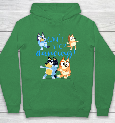 Bluey Dad Cant Stop Dancing For Father Day Hoodie 8