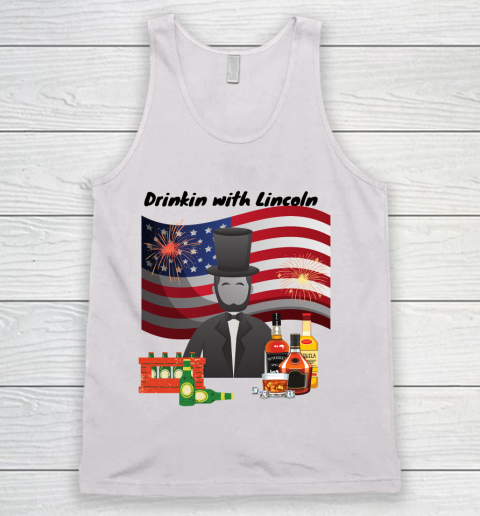 Beer Lover Funny Shirt Drinkin with Lincoln Tank Top