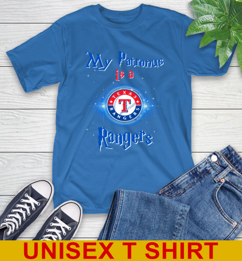 MLB Baseball Harry Potter My Patronus Is A Texas Rangers T-Shirt 11