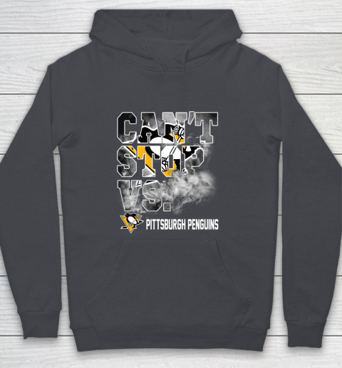 NHL Pittsburgh Penguins Hockey Can't Stop Vs Youth Hoodie 5