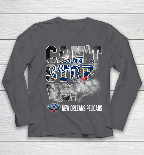 NBA New Orleans Pelicans Basketball Can't Stop Vs Youth Long Sleeve 6