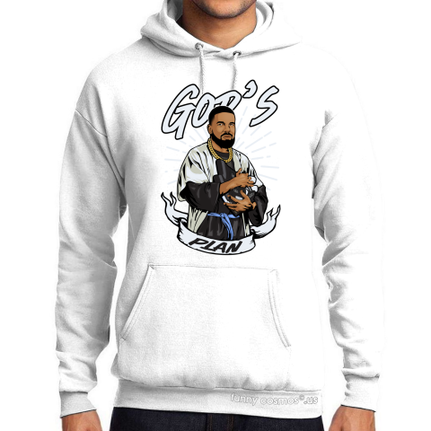 Air Jordan 5 Black Metallic Matching Sneaker Tshirt Frake God's Plan Black and White Jordan Tshirt
