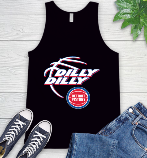 NBA Detroit Pistons Dilly Dilly Basketball Sports Tank Top 2