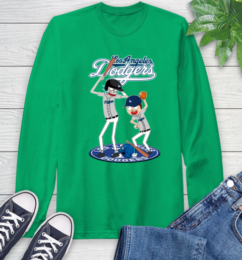 MLB Los Angeles Dodgers Rick And Morty Baseball 64