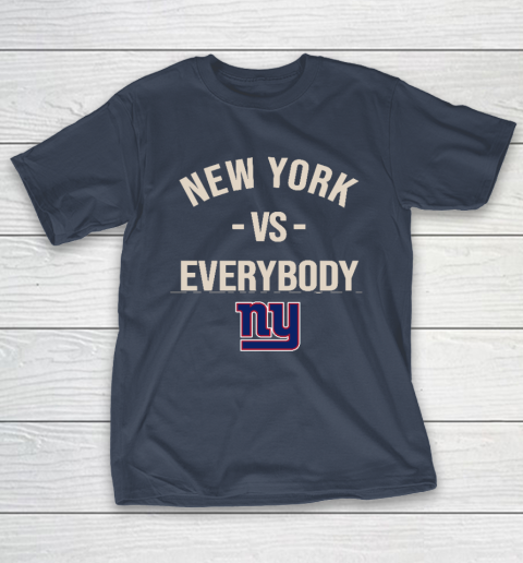 New York Giants Vs Everybody T-Shirt 3