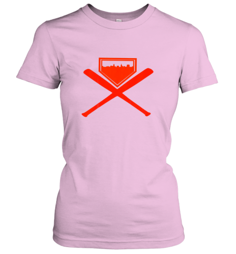 9q8j plate vintage sf skyline shirt san francisco baseball home ladies t shirt 20 front light pink