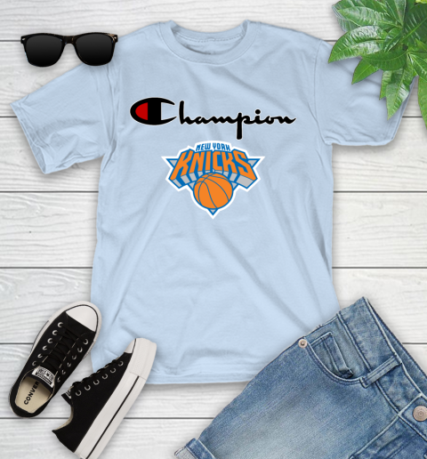 NBA Basketball New York Knicks Champion Shirt Youth T-Shirt 5