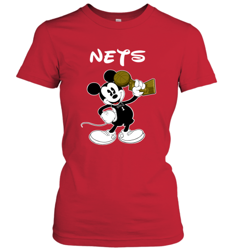 Mickey Brooklyn Nets Women's T-Shirt