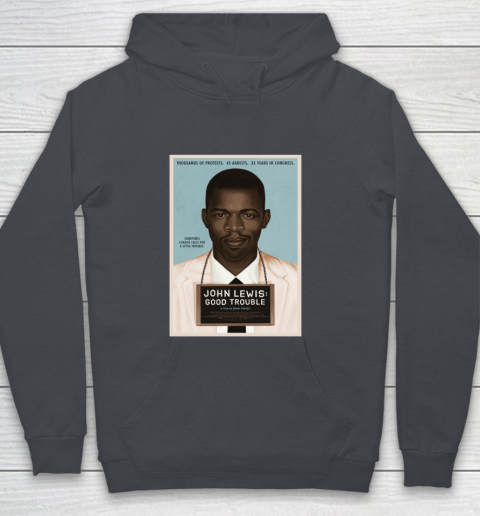 Good Trouble John Lewis Youth Hoodie 7