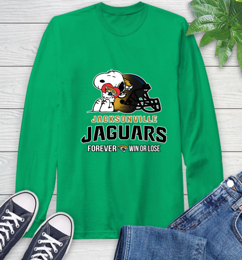 NFL The Peanuts Movie Snoopy Forever Win Or Lose Football Jacksonville Jaguars 64