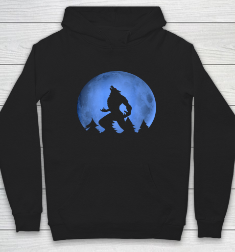 Werewolf Blue Moon wolf full moon on Halloween costume 2020 Hoodie