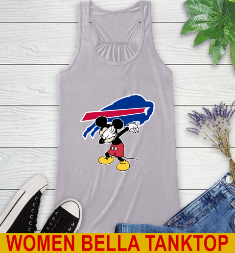 Buffalo Bills NFL Football Dabbing Mickey Disney Sports Racerback Tank 5