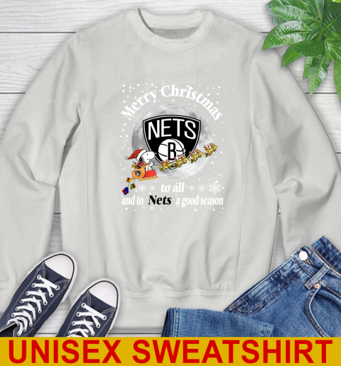 Brooklyn Nets Merry Christmas To All And To Nets A Good Season NBA Basketball Sports Sweatshirt 5