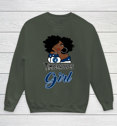 Minnesota Timberwolves Girl NBA Youth Sweatshirt 10