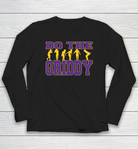 Do The Griddy  Griddy Dance Football Long Sleeve T-Shirt