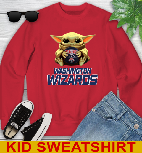 NBA Basketball Washington Wizards Star Wars Baby Yoda Shirt 120
