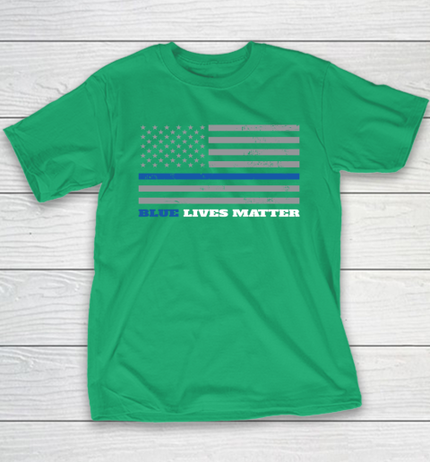 Youth thin sales blue line shirts