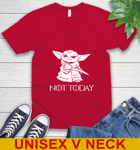 Not Today Game Of Thrones Star Wars Baby Yoda Shirt 52