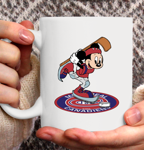 NHL Hockey Montreal Canadiens Cheerful Mickey Disney Shirt Ceramic Mug 15oz 2