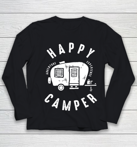 Happy Camping Camper Trailer W Youth Long Sleeve