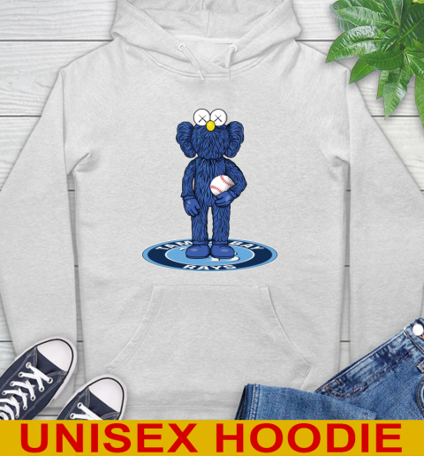 MLB Baseball Tampa Bay Rays Kaws Bff Blue Figure Shirt Hoodie
