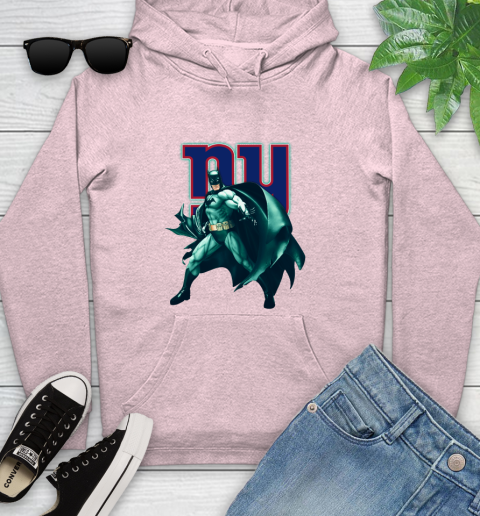 NFL Batman Football Sports New York Giants Youth Hoodie 10