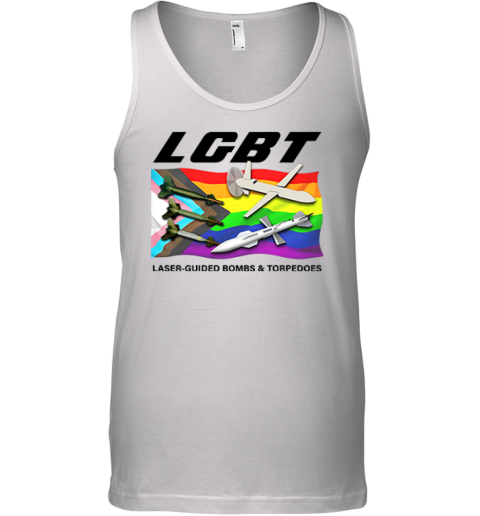 LGBT Laser Guided Bombs And Torpedoes Tank Top