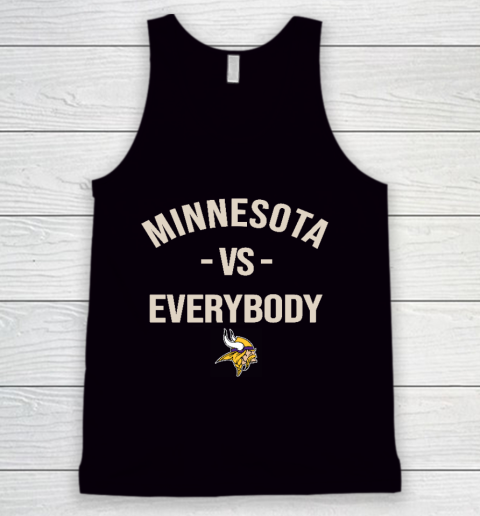 Minnesota Vikings Vs Everybody Tank Top