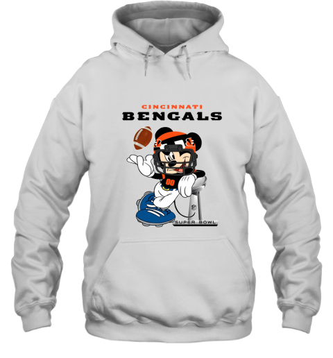NFL Cincinnati Bengals Mickey Mouse Disney Super Bowl Football T