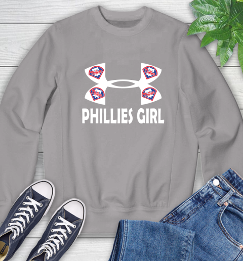 MLB Philadelphia Phillies Under Armour Baseball Sports Sweatshirt 5