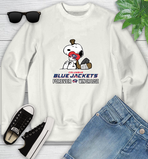 NHL The Peanuts Movie Snoopy Forever Win Or Lose Hockey Columbus Blue Jackets 115