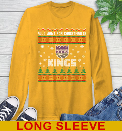 NBA Basketball All I Want For Christmas Is Sacramento Kings 56