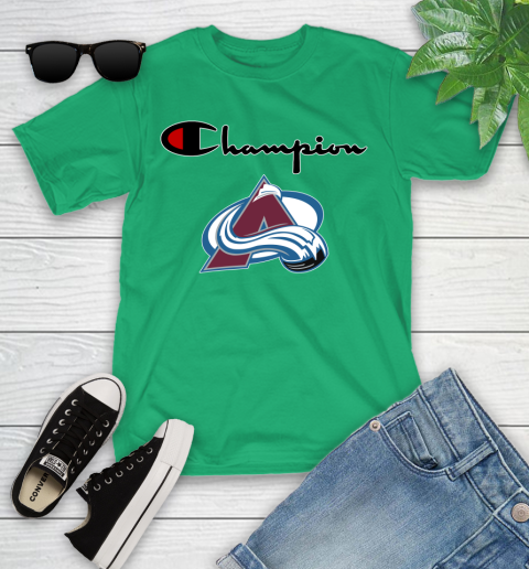 NHL Hockey Colorado Avalanche Champion Shirt Youth T-Shirt 3