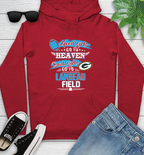 Green Bay Packers NFL Bad Girls Go To Lambeau Field Shirt Youth Hoodie 12