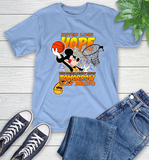 Los Angeles Lakers NBA Basketball Mickey Disney Never Lose Hope T-Shirt 12