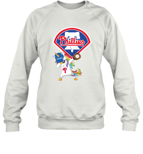 Hip Hop Dabbing Unicorn Flippin Love Philadelphia Phillies Sweatshirt