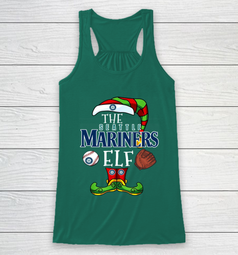 Seattle Mariners Christmas ELF Funny MLB Racerback Tank 5