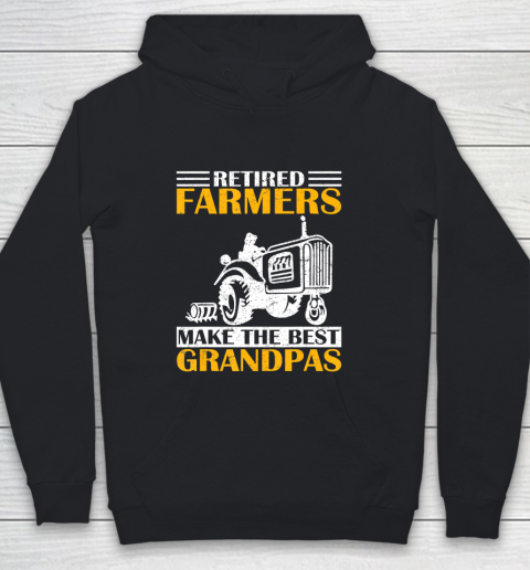 GrandFather gift shirt Retired Farmer Tractor Make The Best Grandpa Retirement Gift T Shirt Youth Hoodie