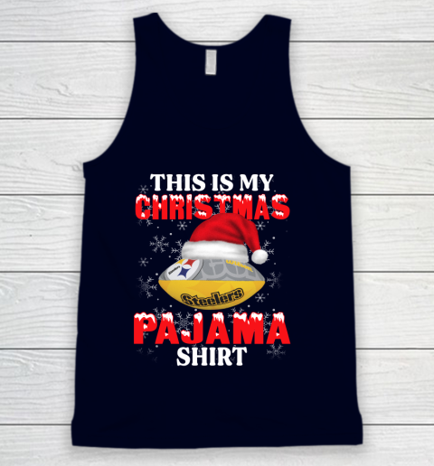 Pittsburgh Steelers This Is My Christmas Pajama Shirt NFL Tank Top 2
