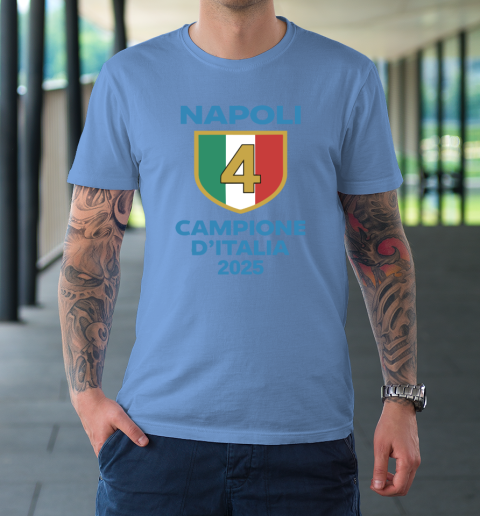 Napoli Campione D'Italia 2025 T-Shirt 7
