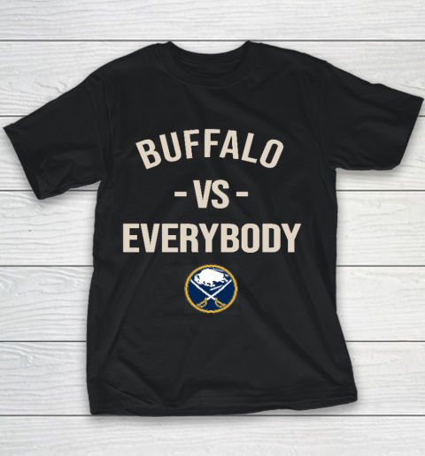 Buffalo Sabres Vs Everybody Youth T-Shirt