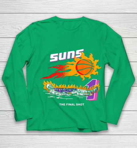 Phoenixes Suns Devin Booker Maillot The Valley City Jersey Funny Youth Long Sleeve 4