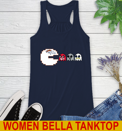 Denver Broncos NFL Football Pac Man Champion Racerback Tank 11