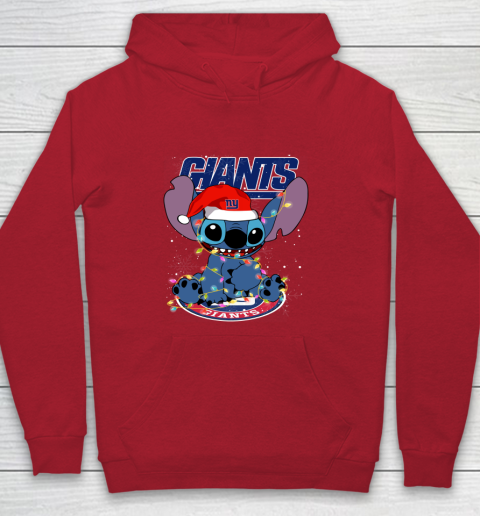 New York Giants NFL Football noel stitch Christmas Youth Hoodie 6