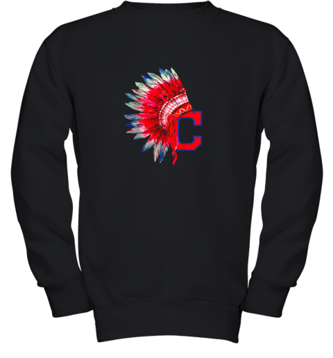 New Cleveland Hometown Indian Tribe Vintage For Baseball Fans Awesome Youth Sweatshirt
