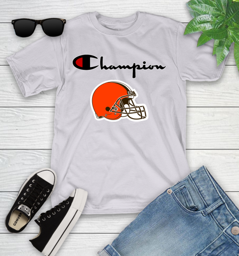 NFL Football Cleveland Browns Champion Shirt Youth T-Shirt 2