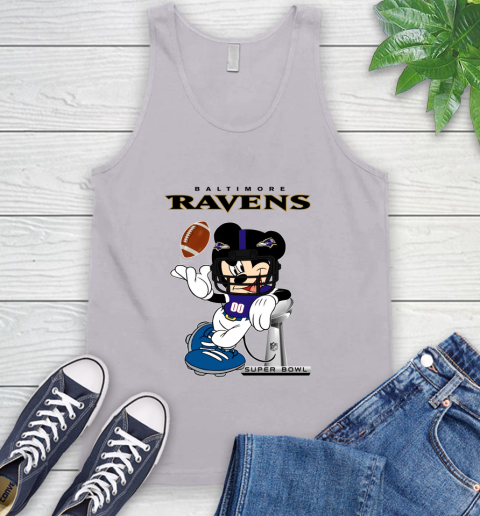 NFL Baltimore Ravens Mickey Mouse Disney Super Bowl Football T Shirt Tank Top 4