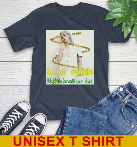 Billie Eilish Gold Chain Beneath Your Shirt 4